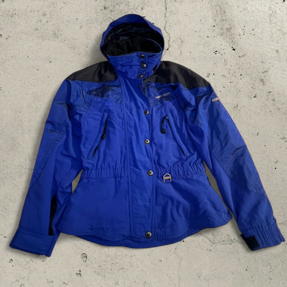 Ski Jacket Women’s Size 8 Hard Corps Gore-Tex Hooded Waterproof